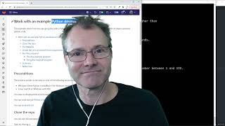 Work with an example Python development repository with code analysis and test tools