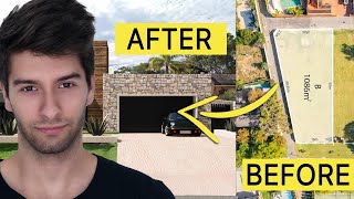 Architecture Design Timelapse BEFORE AND AFTER