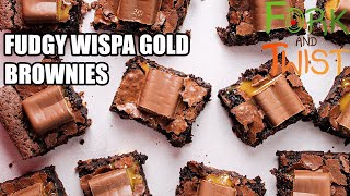 Fudgy Wispa Gold Brownies