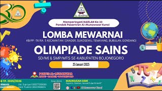 !!! RECAP !!! Harlah ke 30 PP. Al-Munawwar |  Lomba Mewarnai, Olimpiade Sains, Bazar \u0026 Panen Karya