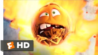 The Emoji Movie (2017) - Fireball and the Firewall Scene (7/10) | Movieclips