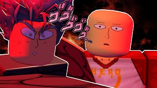 Saitama meets Garou (OPM Roblox Animation)