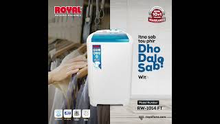 Royal Washing Machines making washing experience easy!