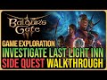 Investigate Last Light Inn Baldur's Gate 3