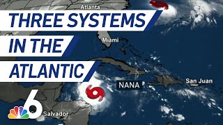 Three Systems in the Atlantic Could Gain Strength Throughout Coming Week