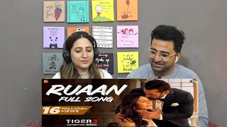 Pak Reacts Ruaan Full Song | Tiger 3 | Salman Khan, Katrina Kaif | Pritam | Arijit Singh | Irshad K
