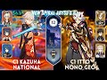 NEW SPIRAL ABYSS 3.8! C1 Kazuha National & C1 Itto Mono Geo | Floor 12 - 9⭐