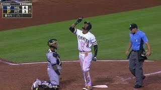 MIL@PIT: Marte smashes a solo homer in the 8th