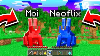 JOUER À MINECRAFT EN ÉTANT UN LAPIN !