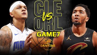 Cleveland Cavaliers vs Orlando Magic Game 7 Full Highlights | 2024 ECR1 | FreeDawkins