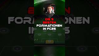 Die 5 besten Formationen in FC25! #eafc #eafc25 #fut