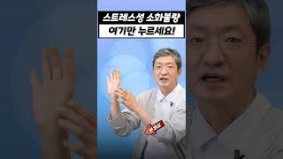 스트레스성 소화불량은 혈자리 여기 누르세요! [자율신경 실조 소화불량]