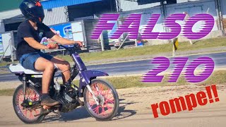 ARRANCANDO EL 210cc🔥🔔FALSITO 70🏁🚀