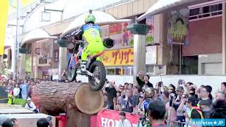 神業！バイクトライアル通天閣！野本佳章City Trial Japan2018 in Osaka