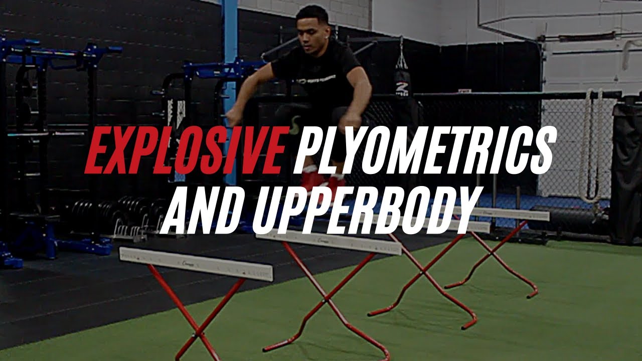 Explosive Plyometrics Upperbody Workout Jump Higher Basketball