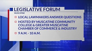 Talk with area legislators at Muscatine Community College legislative forum