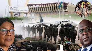 Live🔴ingabo za Afrika y'epfo zageze mu Rwanda za size byabifaru|Amajwi ya Mama Tshisekedi Yarakaye🔥