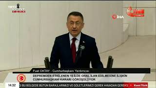 OHAL KARARNAMESİ MECLİS'TE - 9 ŞUBAT 2023