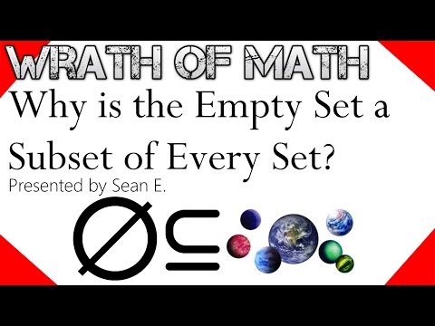 Which set can be considered as a trivial subset of any set?