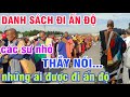 Nóng Sư Minh Tuệ Nói Rõ Danh Sách Cùng Sư Qua Ấn Độ Và Các Sư Nhỏ Điều Này Đã Sảy Ra