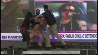 Pablo Chill-E es arrestado en Lollapalooza Chile 2022