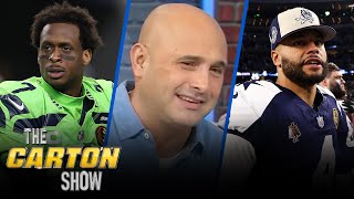 Cowboys face Seahawks on TNF, expect Dak Prescott to deliver another win? | NFL | THE CARTON SHOW