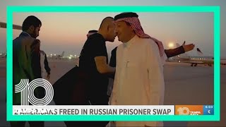 2 Americans freed in Russia after prisoner swap