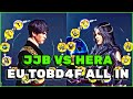 FF TOP LANCER JJB PT VS HOF TOP DARKIST HERA PT AT EU TOBD4F ALL IN? | FF VS SD/HOF | MIR4