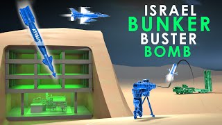 Israel Bunker Buster bomb on Iran Nuclear Sites Explained #israel #bunkerbusterbomb #iran