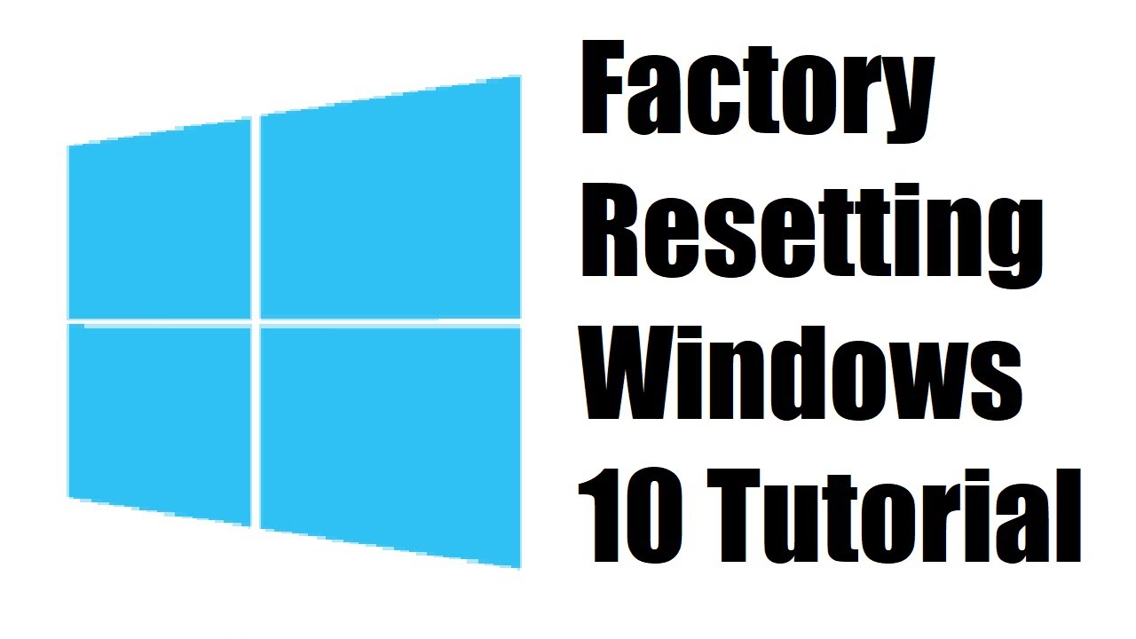 How To Factory Reset Your PC - YouTube