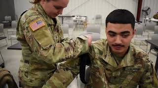 Soldiers of the 38th Infantry Division Engage in Medical Training at Camp Atterbury