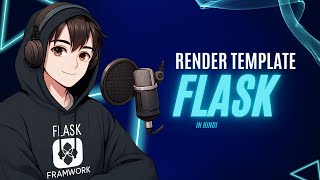 Render Template in Flask in Hindi || Render Dynamic HTML Pages || Flask - #2