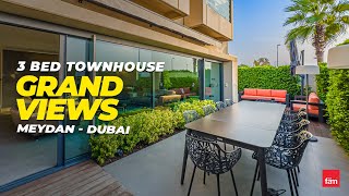 Stunning 3 Bed + Living Luxury Townhouse in Grand Views, Meydan - Dubai.