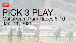 Gulfstream Pick 3 Play | Races 8-10 | January 11, 2025