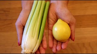 Mix CELERY WITH LEMON and you will thank me for the recipe!