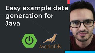 Easy test data generation for Java applications