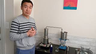 Making Witch Hazel Hydrosol by Steam Distillation with LT3000- Ice Cubes