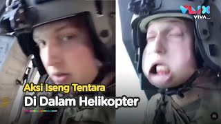 Aksi Kocak Tentara yang Bikin Ngakak