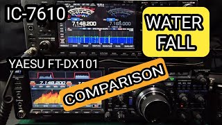 YAESU FTDX101 - with ICOM 7300/7610  Screen settings