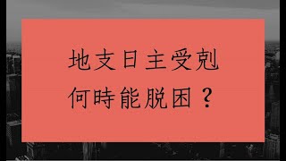 《蔡添逸八字實例1432堂》地支日主受剋的壓力何時脫困?