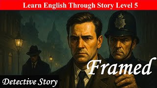 LEARN ENGLISH THROUGH STORIES.Framed:A London Mystery. Detective story.#audiobook #detective