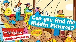 Hidden Pictures Puzzle #1 | 2020 | Can You Find All The Objects? | Highlights Kids