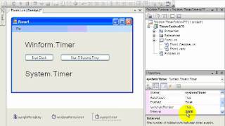 Windows Forms Lesson 10 How to use the Timer control