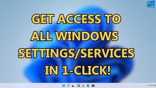 The Most Powerful Secret on Windows