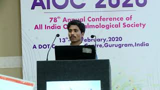 AIOC2020 - Poster Podium Presentation - Glaucoma