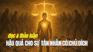 Đọc & Thảo luận: NHÂN QUẢ KHÔNG THA THỨ! Họ Biết Rõ Mình Đang Làm Gì Khi Làm Tổn Thương Bạn