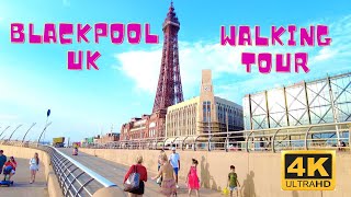 Blackpool UK 2022 4K walking tour   (4KUHD)