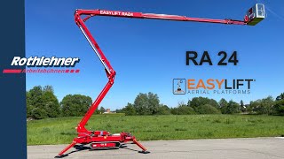 Easylift RA24  Raupen-Arbeitsbühne