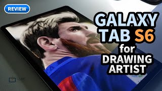 드로잉 기기로서의 갤럭시탭S6 리뷰 [galaxy tab S6 review : drawing artist]