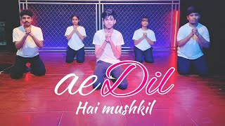 Ae Dil Hai Mushkil | Free Style Dance Form | National Dance Academy | Heart Touching Dance |